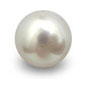 Perla Australiana Blanca plata 12-13 mm AAA