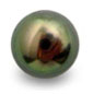 Perla negra de Tahiti, 9-10 mm, AA+