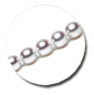 Collar Perlas de Akoya Hanadama 45 cm 8-8.5 mm, blancas